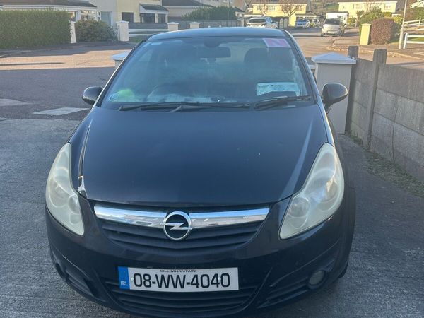 Opel Corsa Hatchback, Petrol, 2008, Black