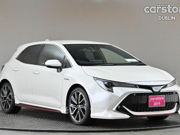 Toyota Corolla Hatchback, Petrol Hybrid, 2019, White