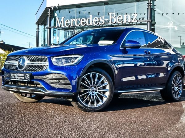 Mercedes-Benz GLC SUV, Diesel Plug-in Hybrid, 2021, Blue