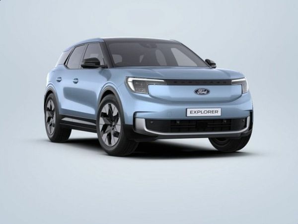 Ford Explorer SUV, Electric, 2026, Blue