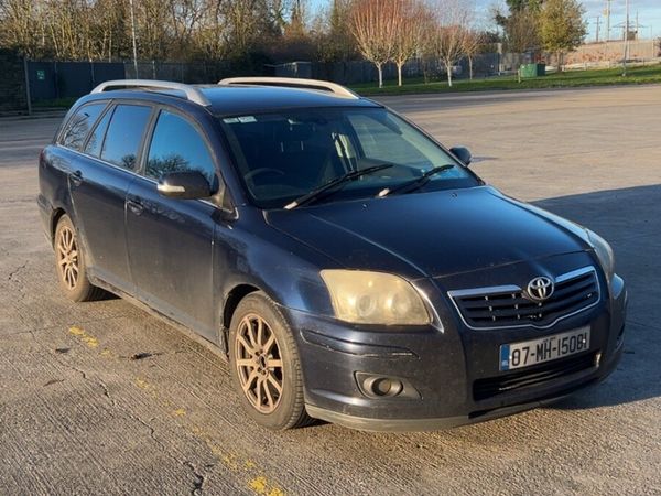 Toyota Avensis Estate, Diesel, 2007, Blue