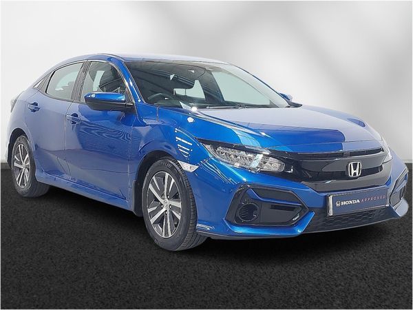 Honda Civic Hatchback, Petrol, 2021, Blue