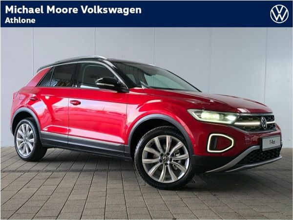 Volkswagen T-Roc SUV, Diesel, 2026, Red