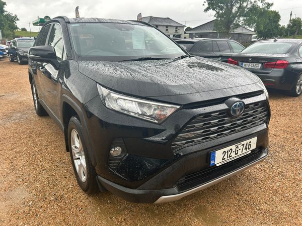 Toyota RAV4 SUV, Petrol Hybrid, 2021, Black