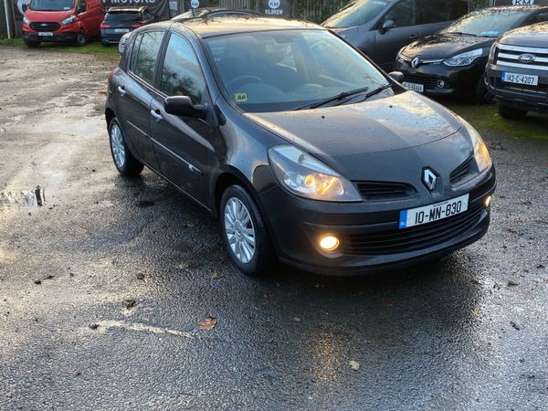 Renault Clio Hatchback, Ethanol Petrol, 2010, Black