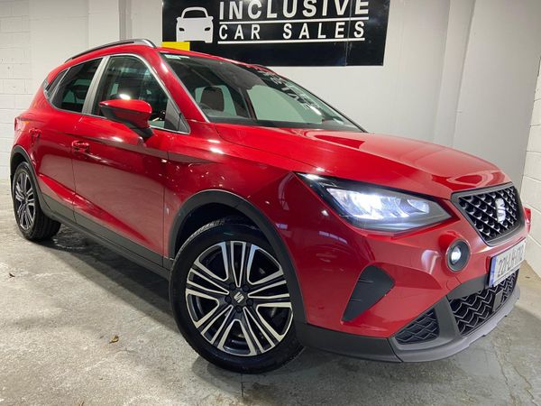 SEAT Arona SUV, Petrol, 2022, Red