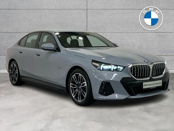 BMW 5-Series Saloon, Petrol Plug-in Hybrid, 2024, Grey