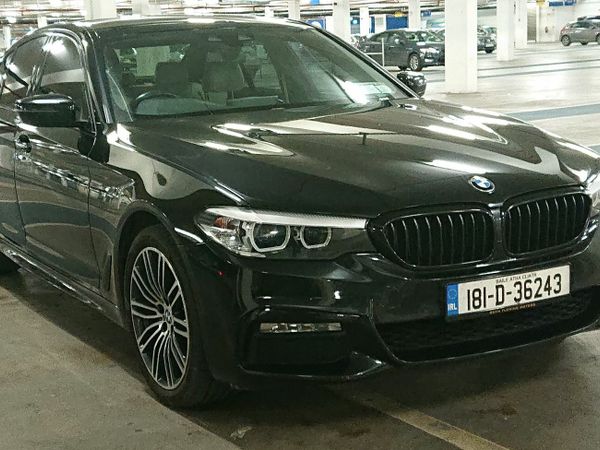 BMW 5-Series Saloon, Diesel, 2018, Black