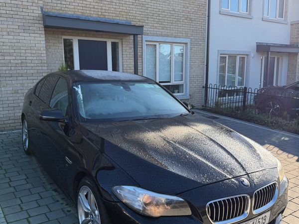 BMW 5-Series Saloon, Diesel, 2013, Black