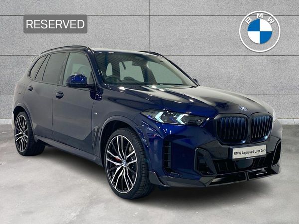 BMW X5 SUV, Petrol Plug-in Hybrid, 2025, Blue