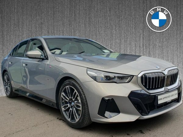 BMW 5-Series Saloon, Petrol Hybrid, 2025, Grey