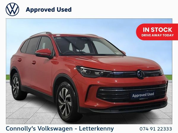 Volkswagen Tiguan SUV, Diesel, 2024, Red