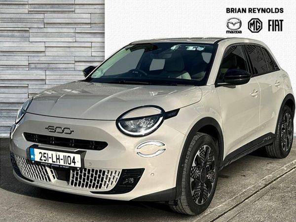 Fiat 600 Hatchback, Petrol, 2025, Grey