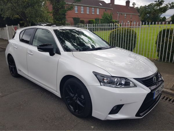 Lexus CT Hatchback, Petrol Hybrid, 2017, White