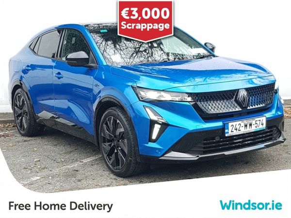 Renault Rafale SUV, Petrol Hybrid, 2024, Blue