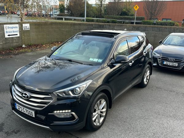 Hyundai Santa Fe SUV, Diesel, 2017, Black