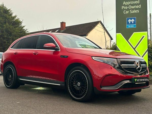 Mercedes-Benz EQC SUV, Electric, 2023, Red