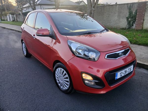 Kia Picanto Hatchback, Petrol, 2012, Red