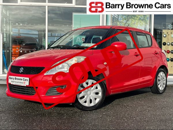 Suzuki Swift Hatchback, Petrol, 2012, Red