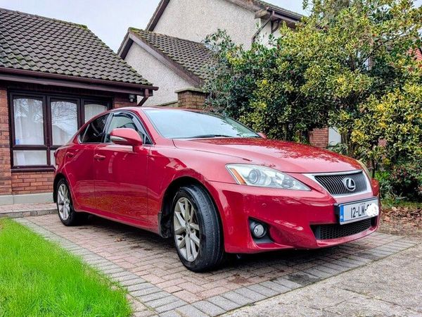 Lexus IS Saloon, Diesel, 2012, Red