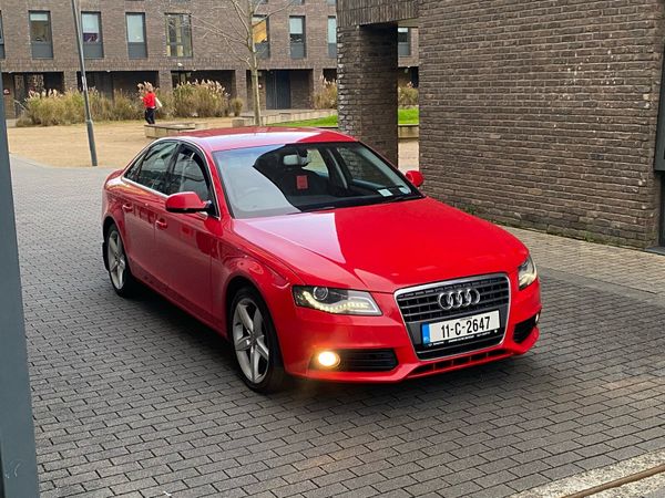 Audi A4 Saloon, Diesel, 2011, Red