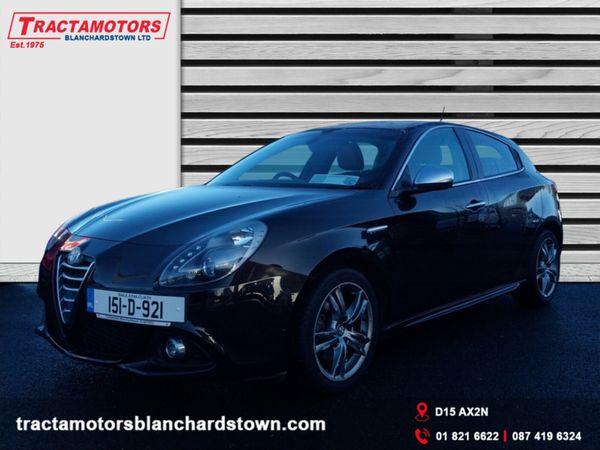 Alfa Romeo Giulietta Hatchback, Petrol, 2015, Black