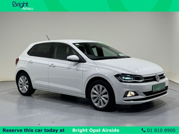 Volkswagen Polo Hatchback, Petrol, 2019, White