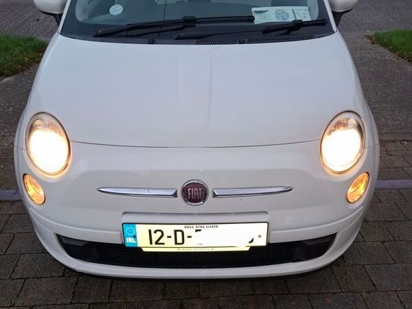 Fiat 500 Hatchback, Petrol, 2012, White