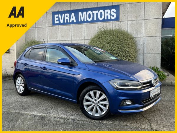 Volkswagen Polo Hatchback, Petrol, 2018, Blue