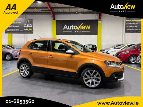 Volkswagen Polo Hatchback, Petrol, 2016, Orange