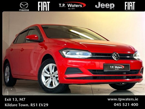 Volkswagen Polo Hatchback, Petrol, 2020, Red