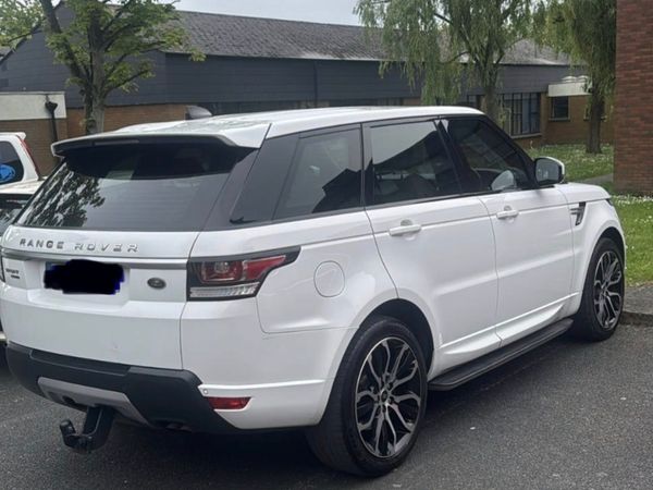 Land Rover Range Rover Sport SUV, Diesel, 2017, White