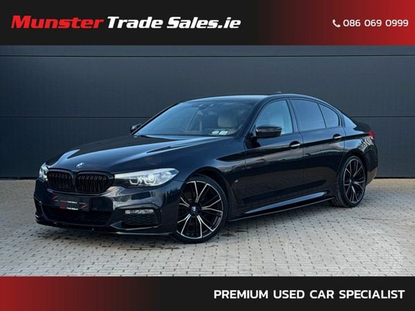 BMW 5-Series Saloon, Diesel, 2018, Black