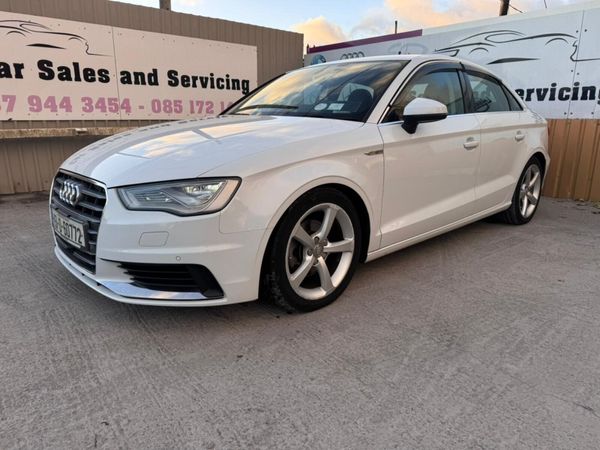 Audi A3 Saloon, Petrol, 2015, White