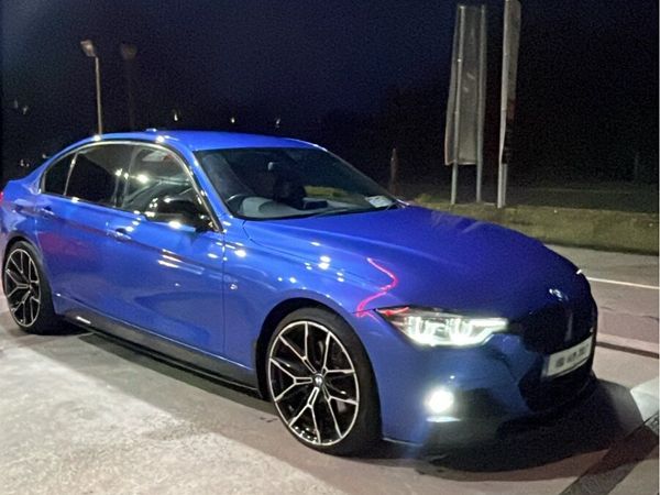 BMW 3-Series Saloon, Diesel, 2016, Blue
