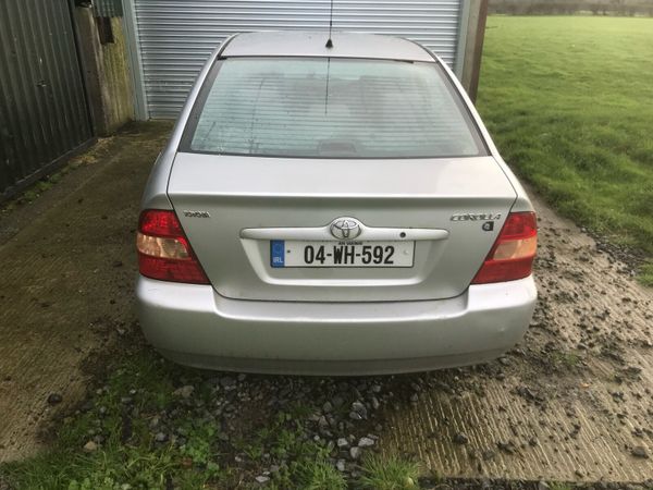 Toyota Corolla Saloon, Petrol, 2004, Silver