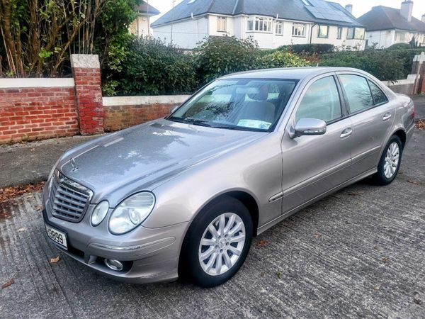 Mercedes-Benz E-Class Saloon, Petrol, 2007, Silver