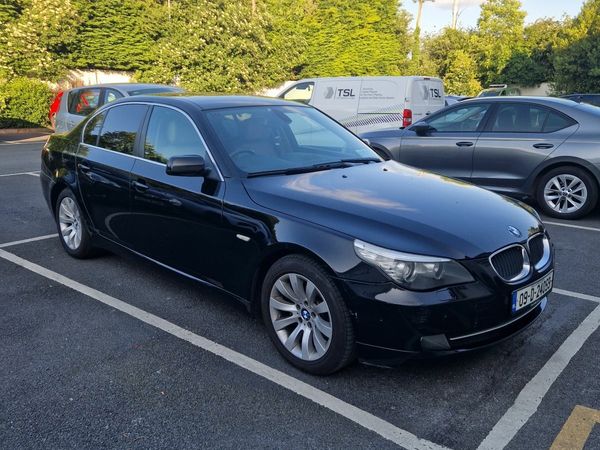 BMW 5-Series Saloon, Diesel, 2009, Black
