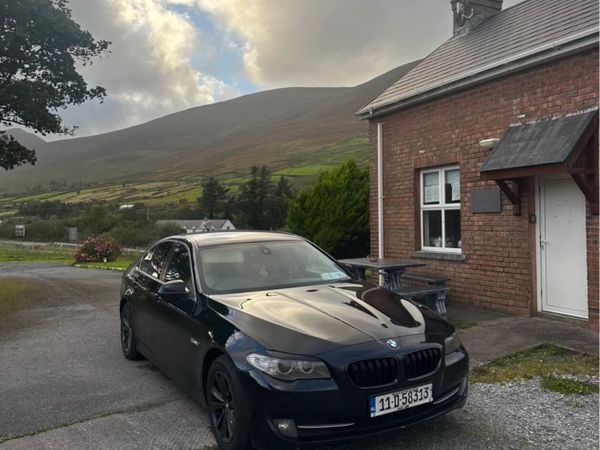 BMW 5-Series Saloon, Diesel, 2011, Black