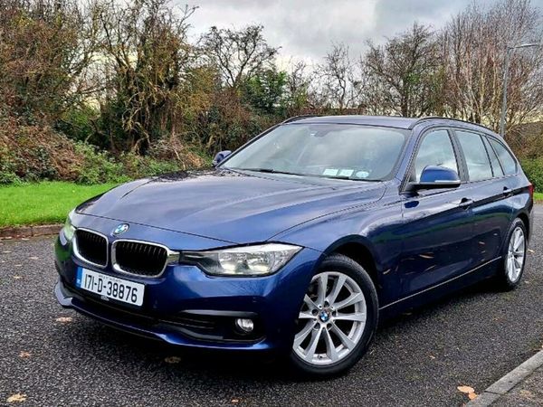 BMW 3-Series Estate, Diesel, 2017, Blue