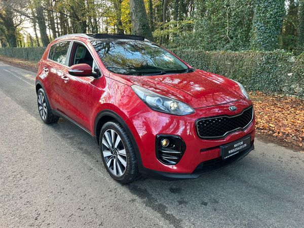 Kia Sportage SUV, Diesel, 2017, Red