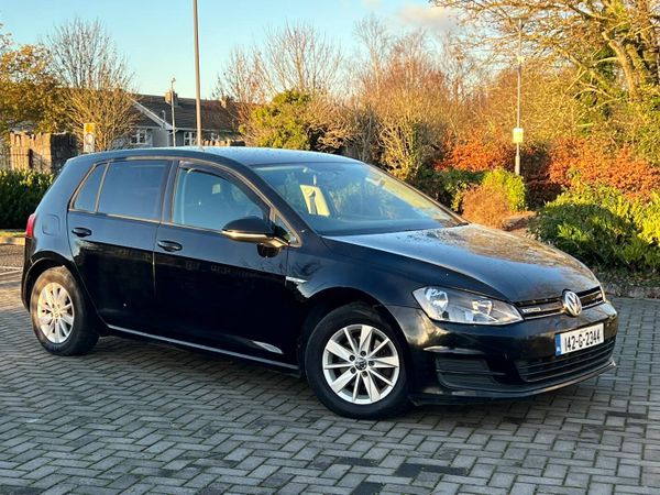 Volkswagen Golf Hatchback, Diesel, 2014, Black