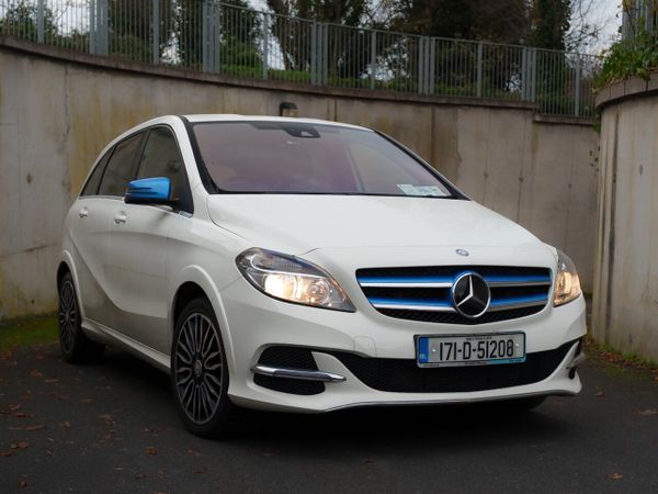 Mercedes-Benz B-Class MPV, Electric, 2017, White