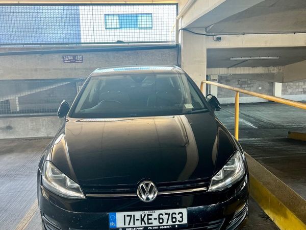Volkswagen Golf Hatchback, Petrol, 2017, Black