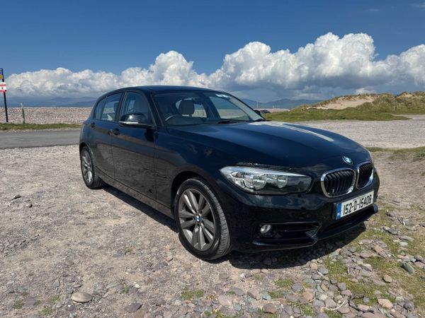 BMW 1-Series Hatchback, Diesel, 2015, Black