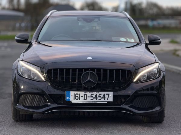 Mercedes-Benz C-Class Estate, Petrol Plug-in Hybrid, 2016, Black