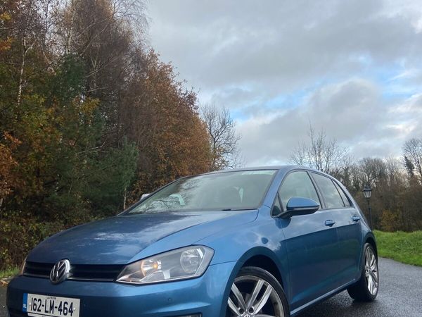 Volkswagen Golf Hatchback, Diesel, 2016, Blue