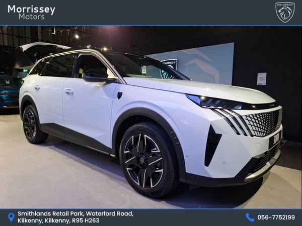 Peugeot 5008 SUV, Petrol Hybrid, 2026, White