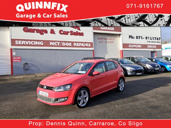 Volkswagen Polo Hatchback, Diesel, 2010, Red