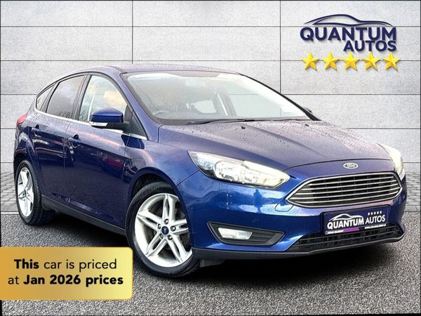 Ford Focus Hatchback, Diesel, 2017, Blue